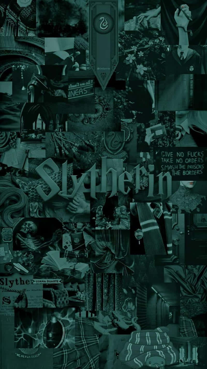 Unleash Your Darker Side With Slytherin Phone Background