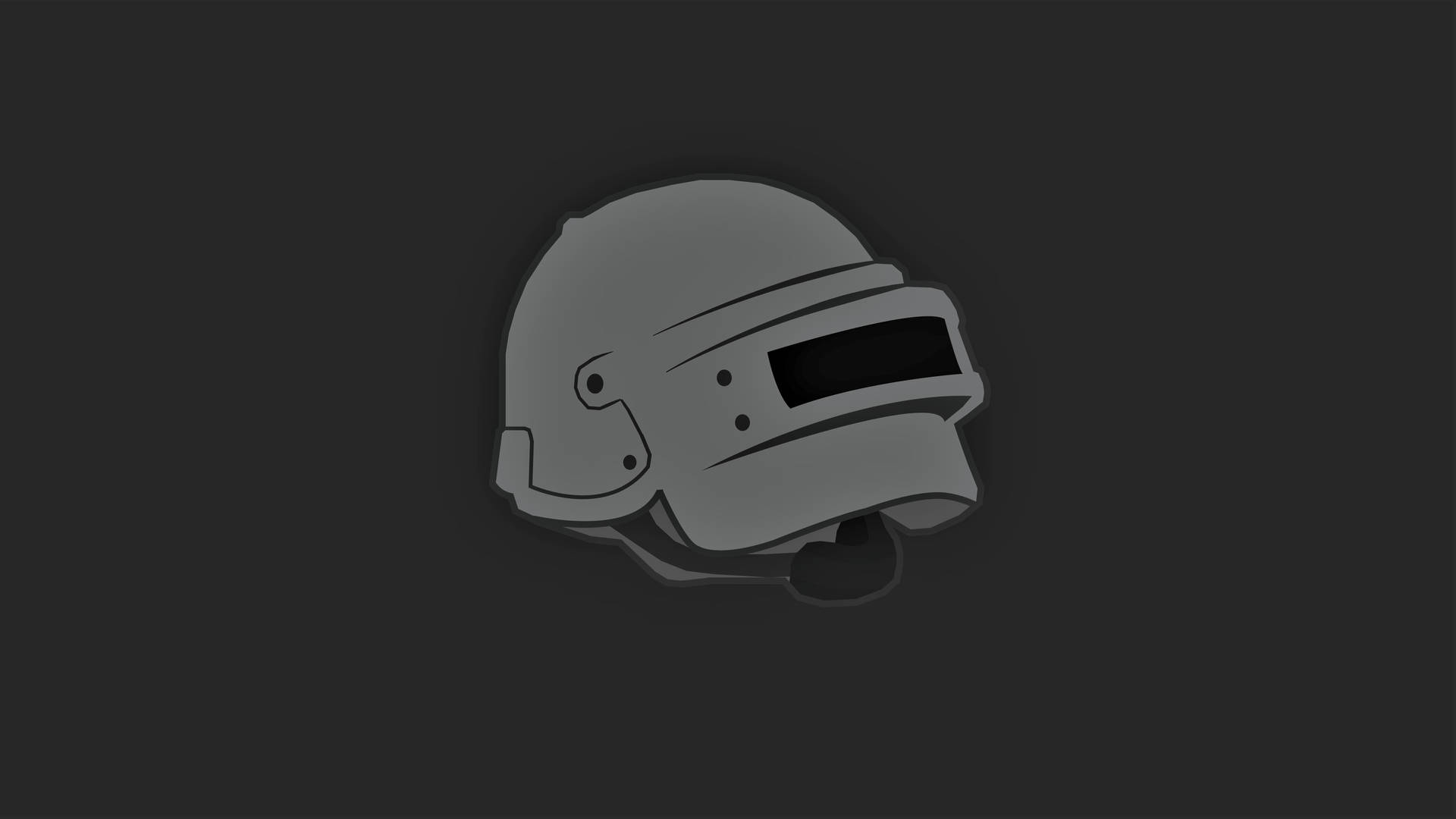 Unleash Your Gaming Spirit With Our Pubg Level 3 Helmet Gaming Logo. Background