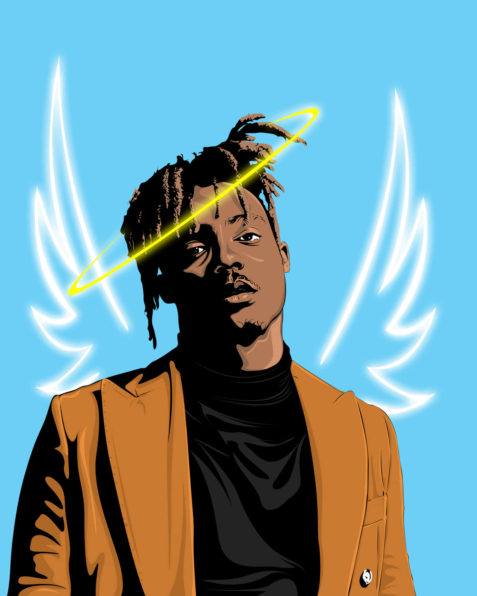 Unleash Your Inner Artist And Get Inspired By Juice Wrld Art Background