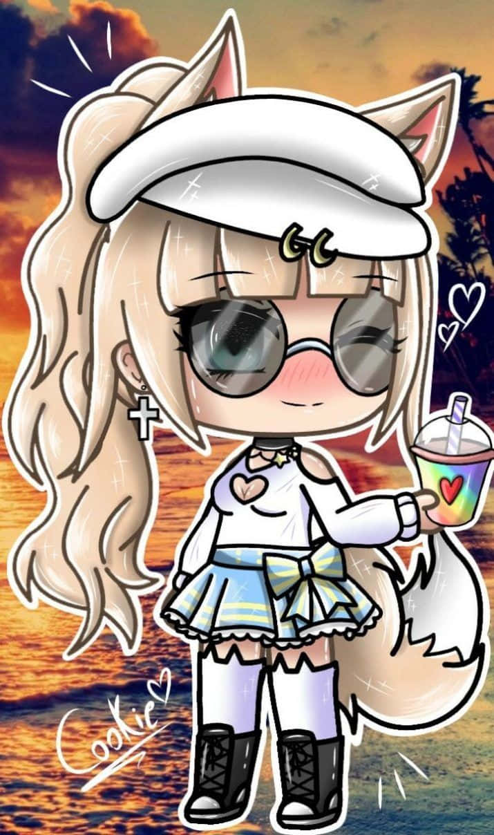 Unleash Your Inner Creative In Gacha Life Hd Background