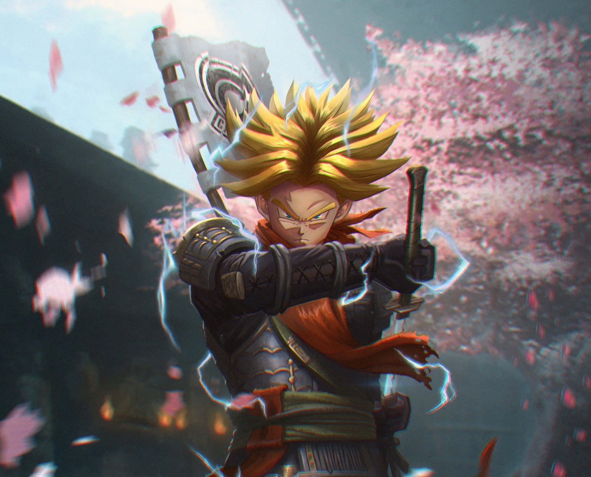 Unleash Your Inner Fighter With Cool Dragon Ball Background