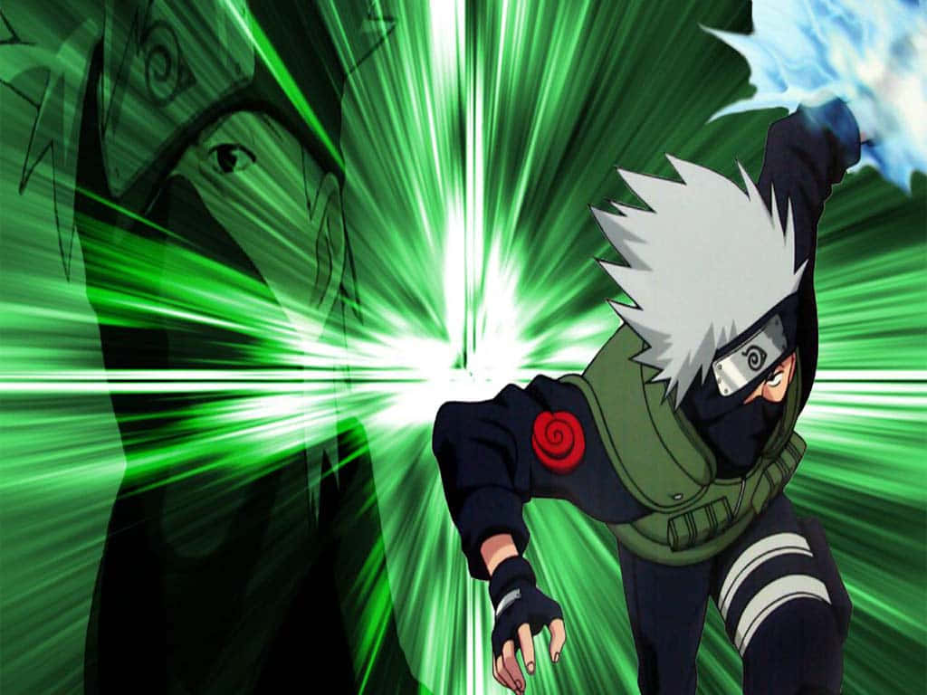 Unleash Your Inner Ninja With Naruto Green! Background