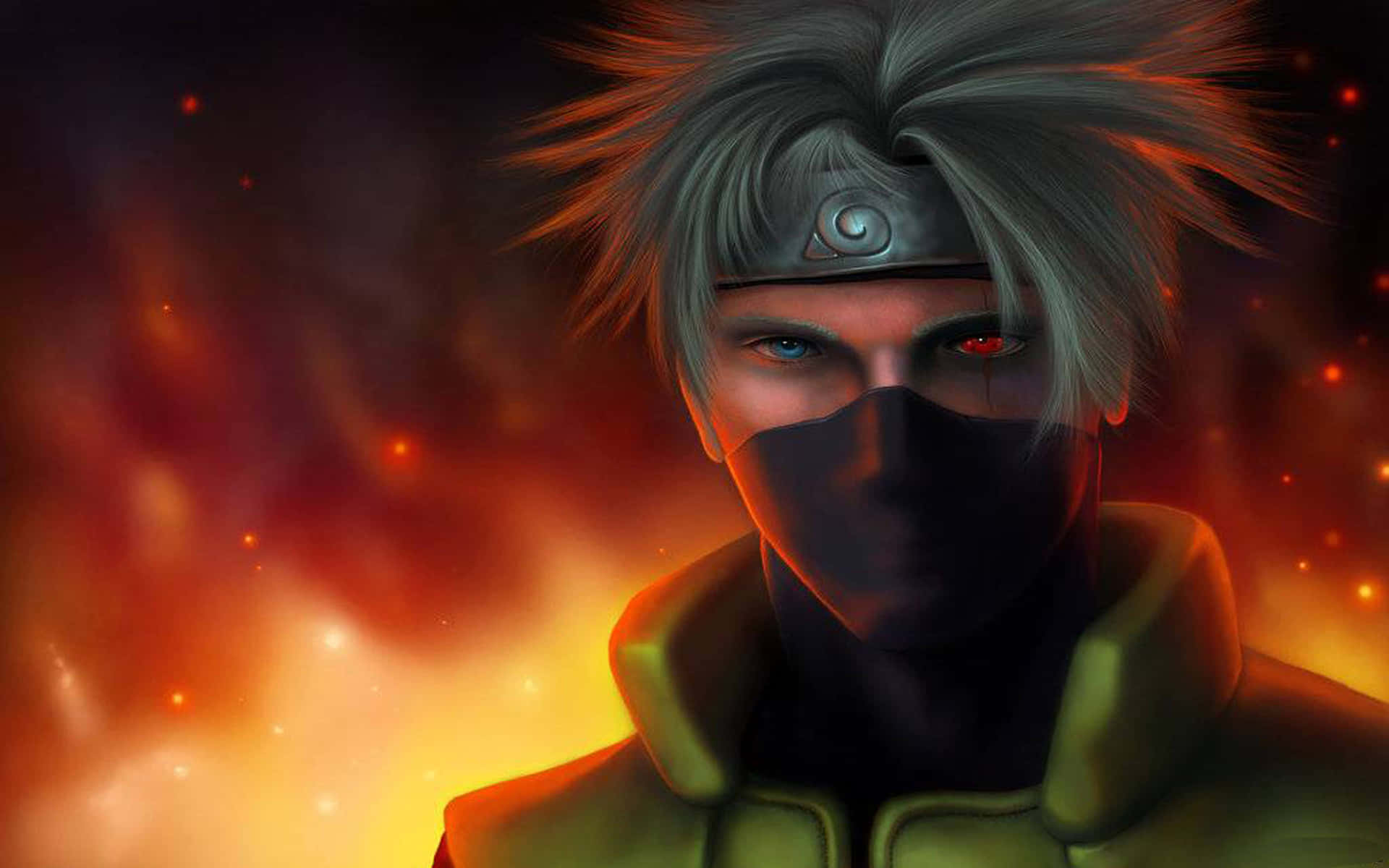 Unleash Your Inner Power With Naruto Fire. Background