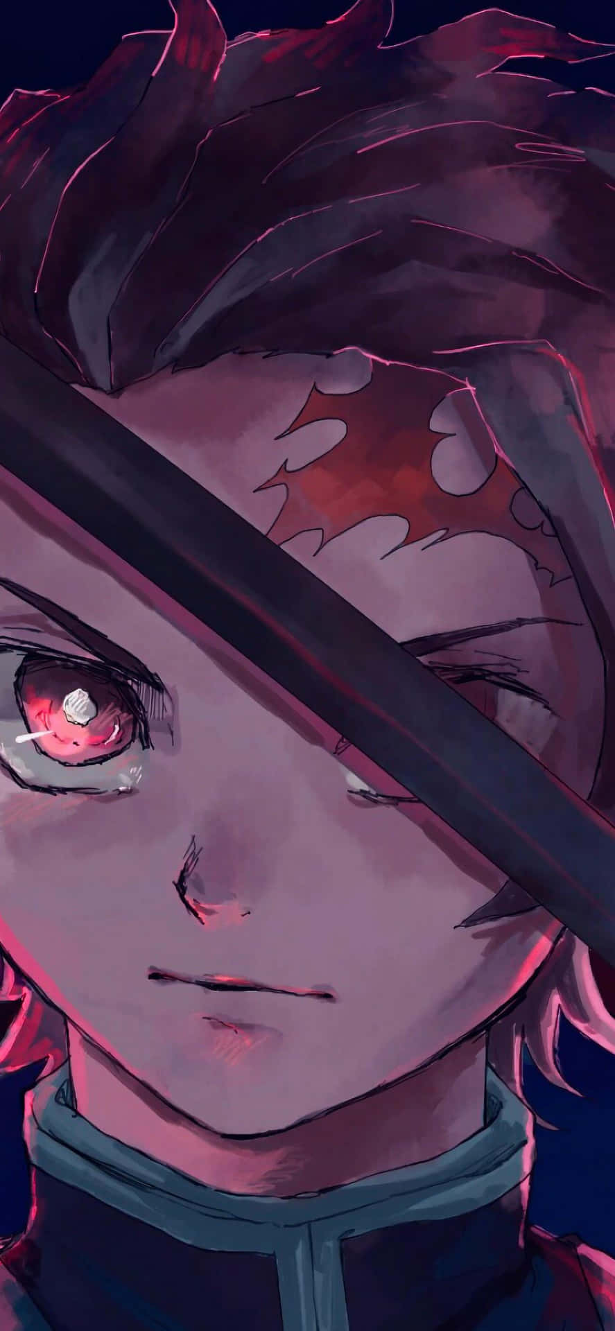 Unleash Your Inner Power With The Demon Slayer-inspired Iphone 11 Background