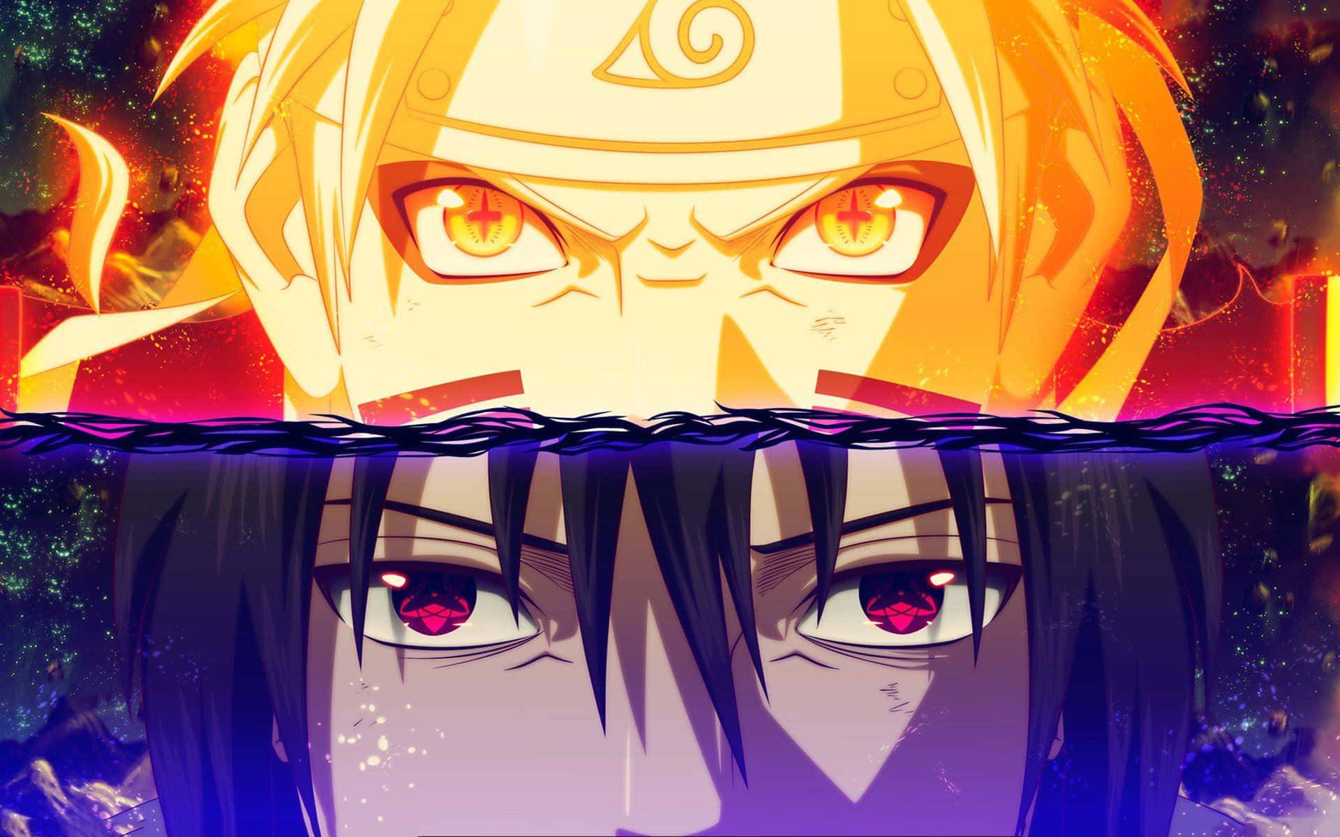 Unleash Your Inner Strength And Power With Naruto Eyes Background