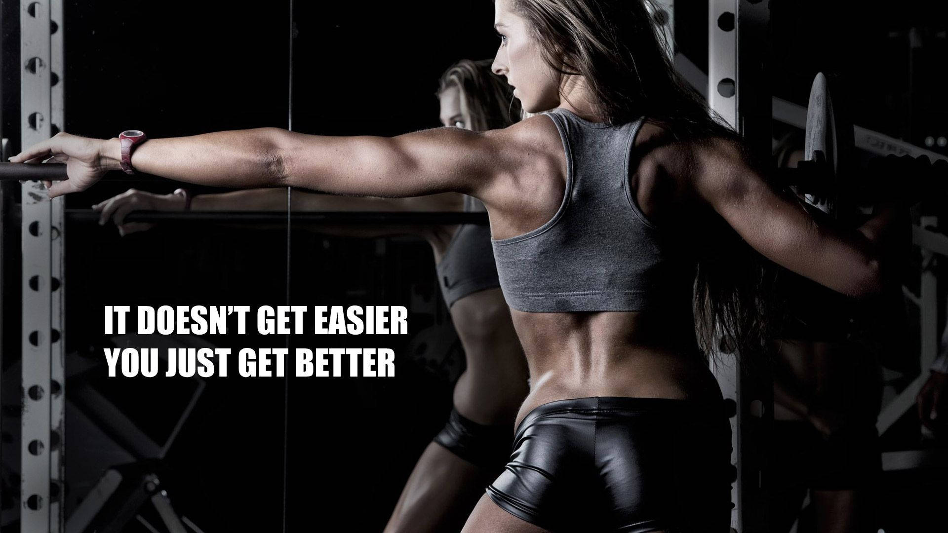 Unleash Your Potential - Fitness Motivation Background