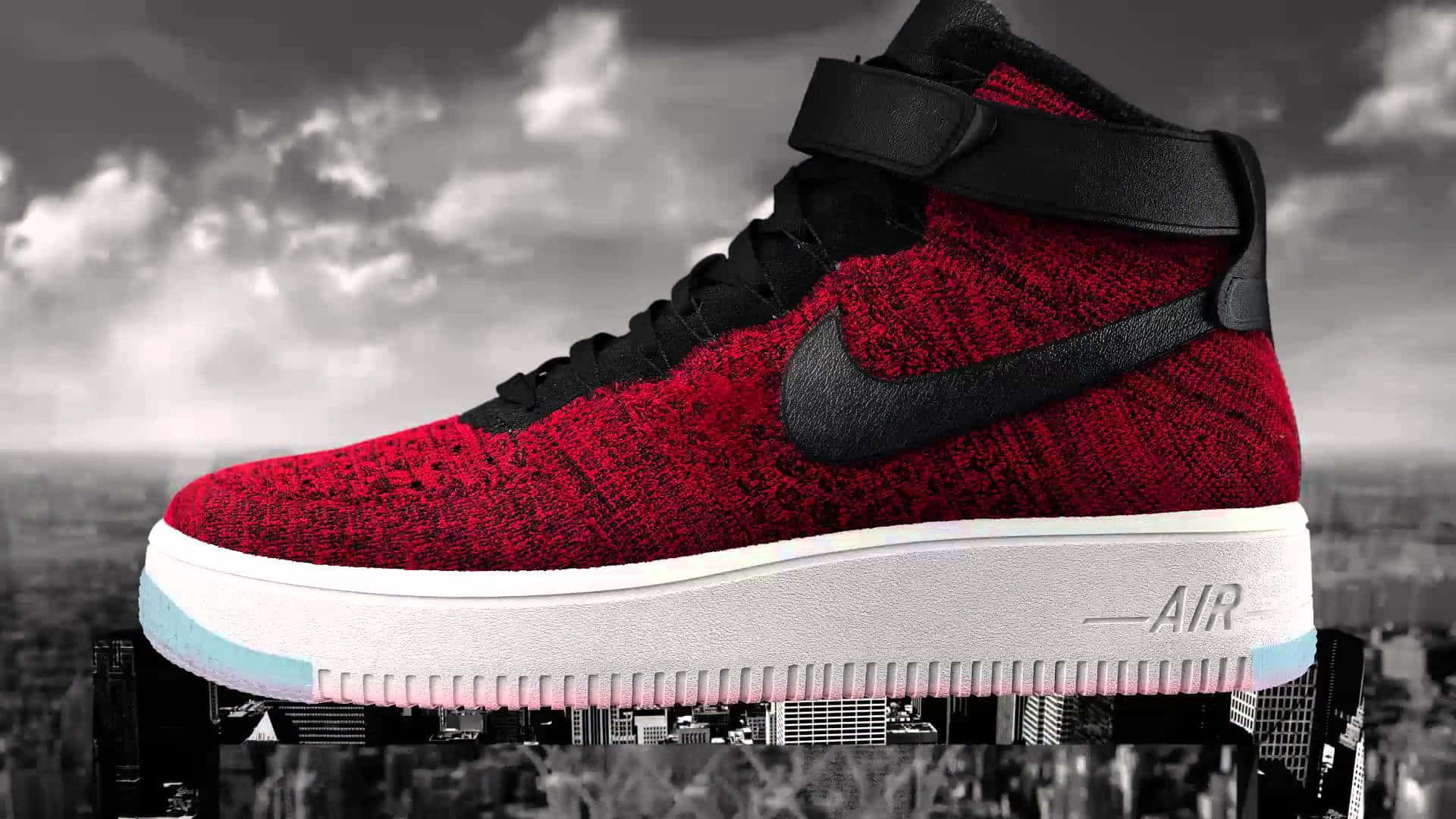 Unleash Your Style With Nike Af1 Sneakers Background