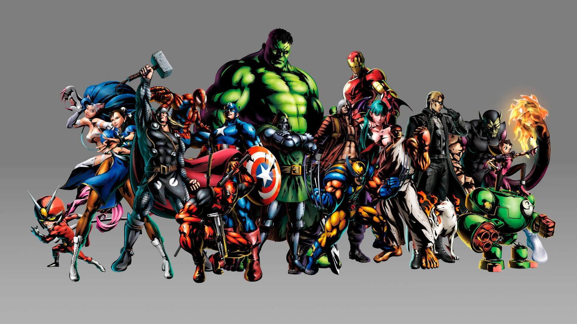 Unleash Your Superpowers With Best Marvel Background