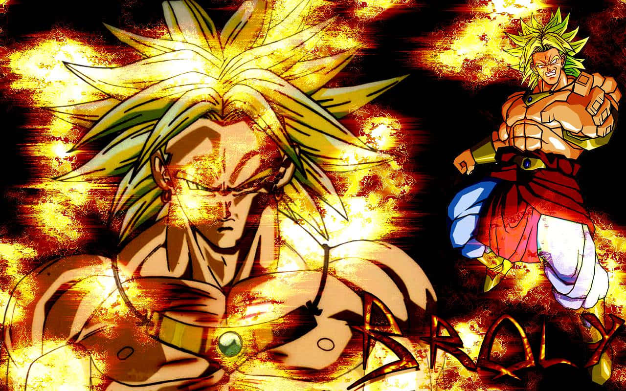 Unleash Your Untold Power With Dragon Ball Z Broly Background