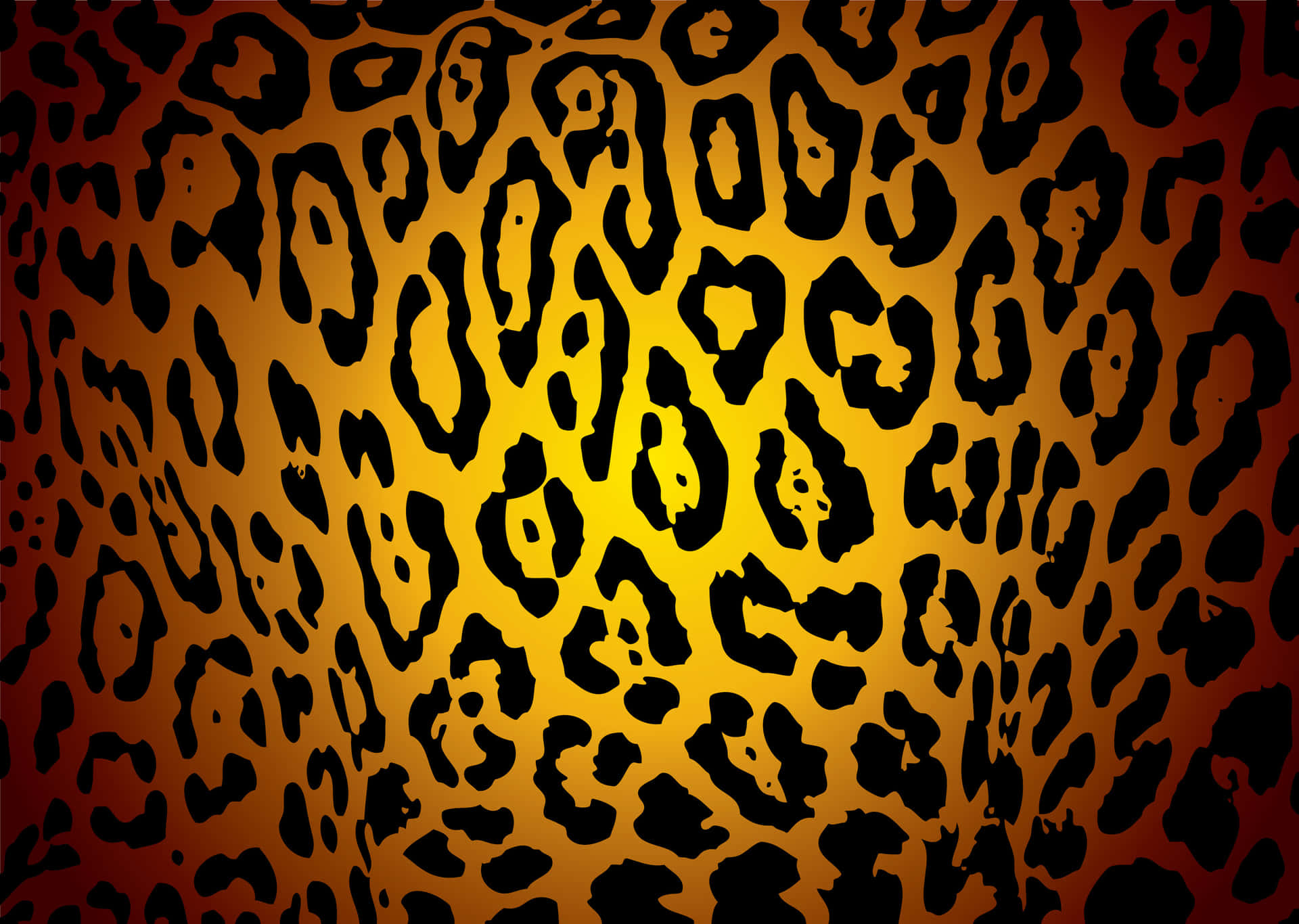 Unleash Your Wild Side With Glitter Leopard Background