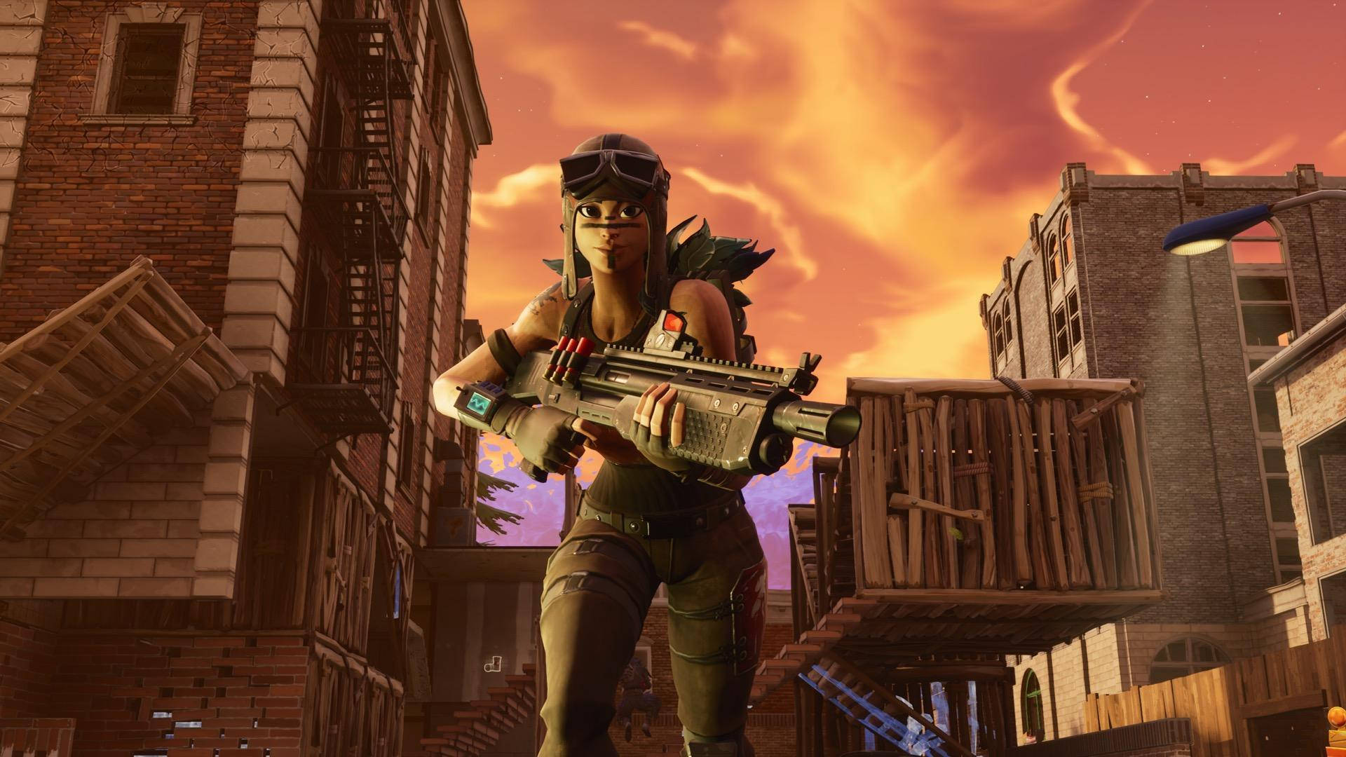 Unleashed Power With Renegade Raider Fortnite Style