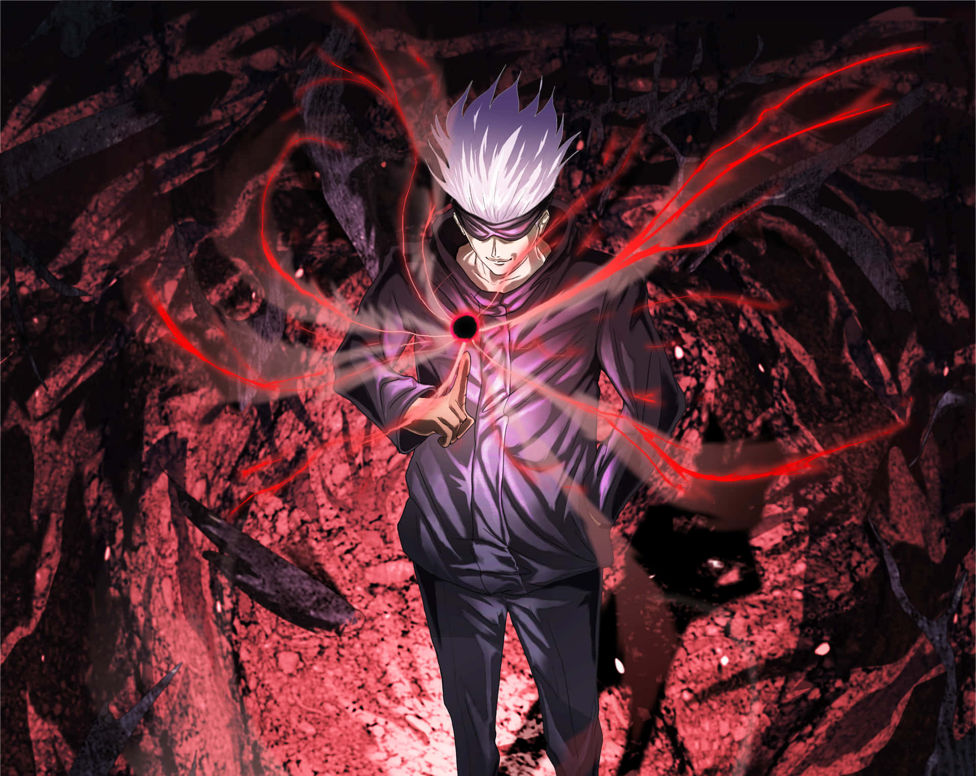 Unleashing Infinity: Gojo Pfp In Action Background