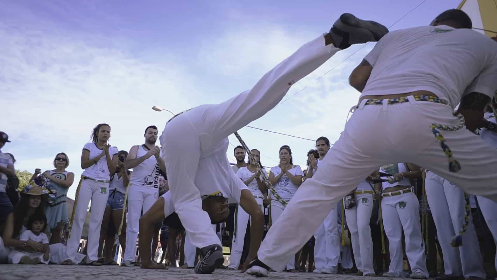 Unleashing Passion And Power In Capoeira Background