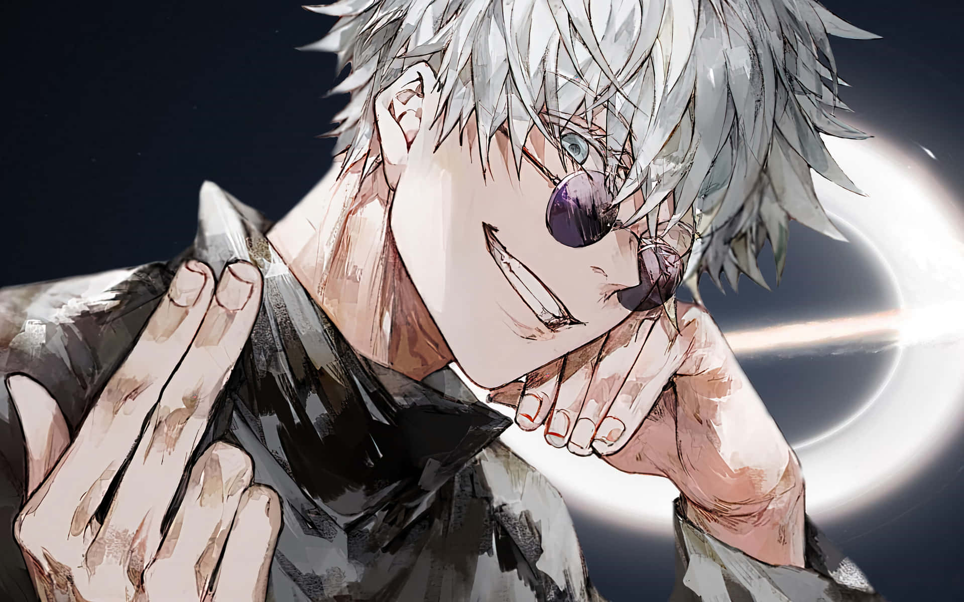 Unleashing Power - Gojo Satoru Pfp Background