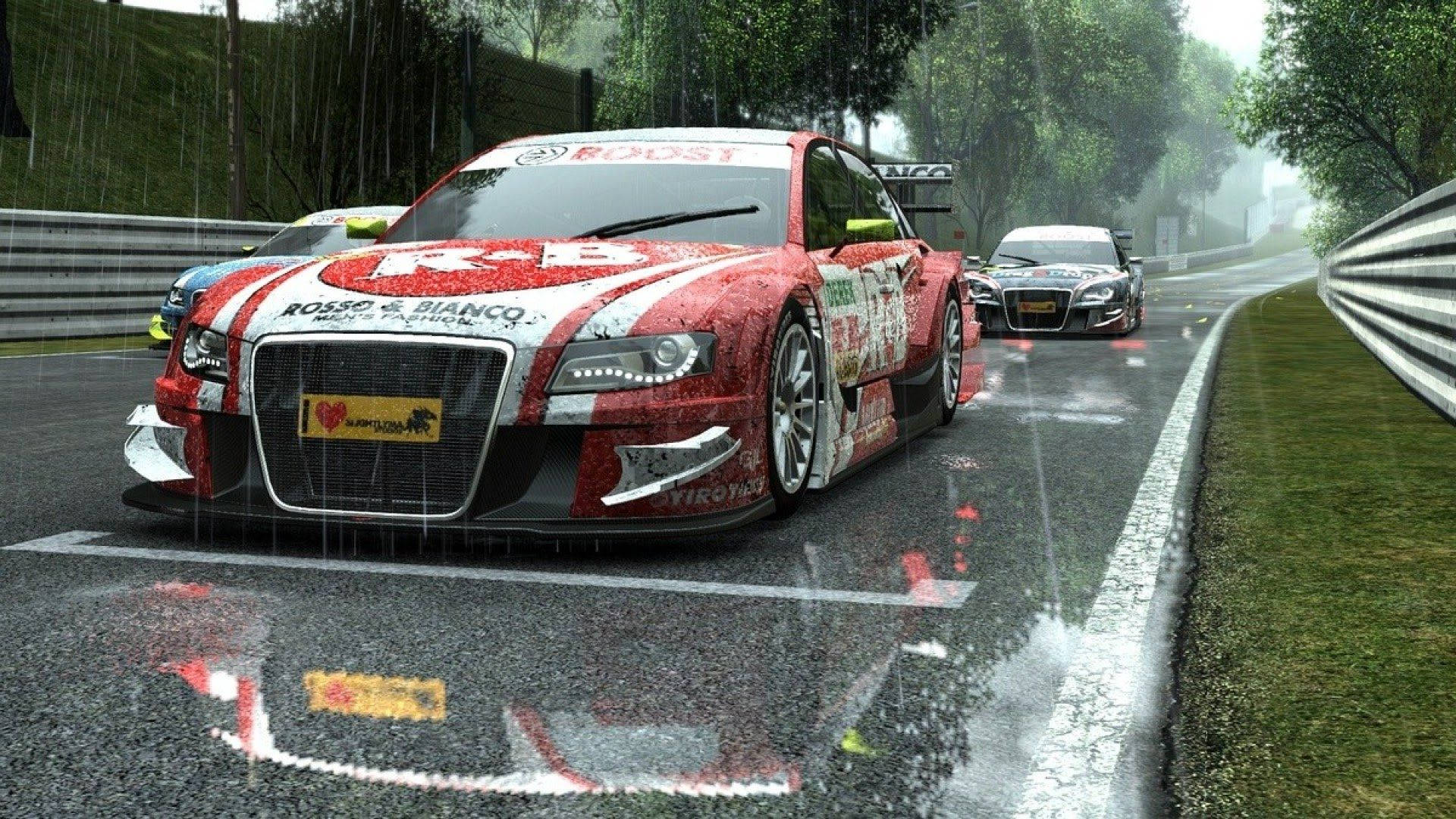 Unleashing Power - The Audi A4 Dtm In Project Cars 4k. Background