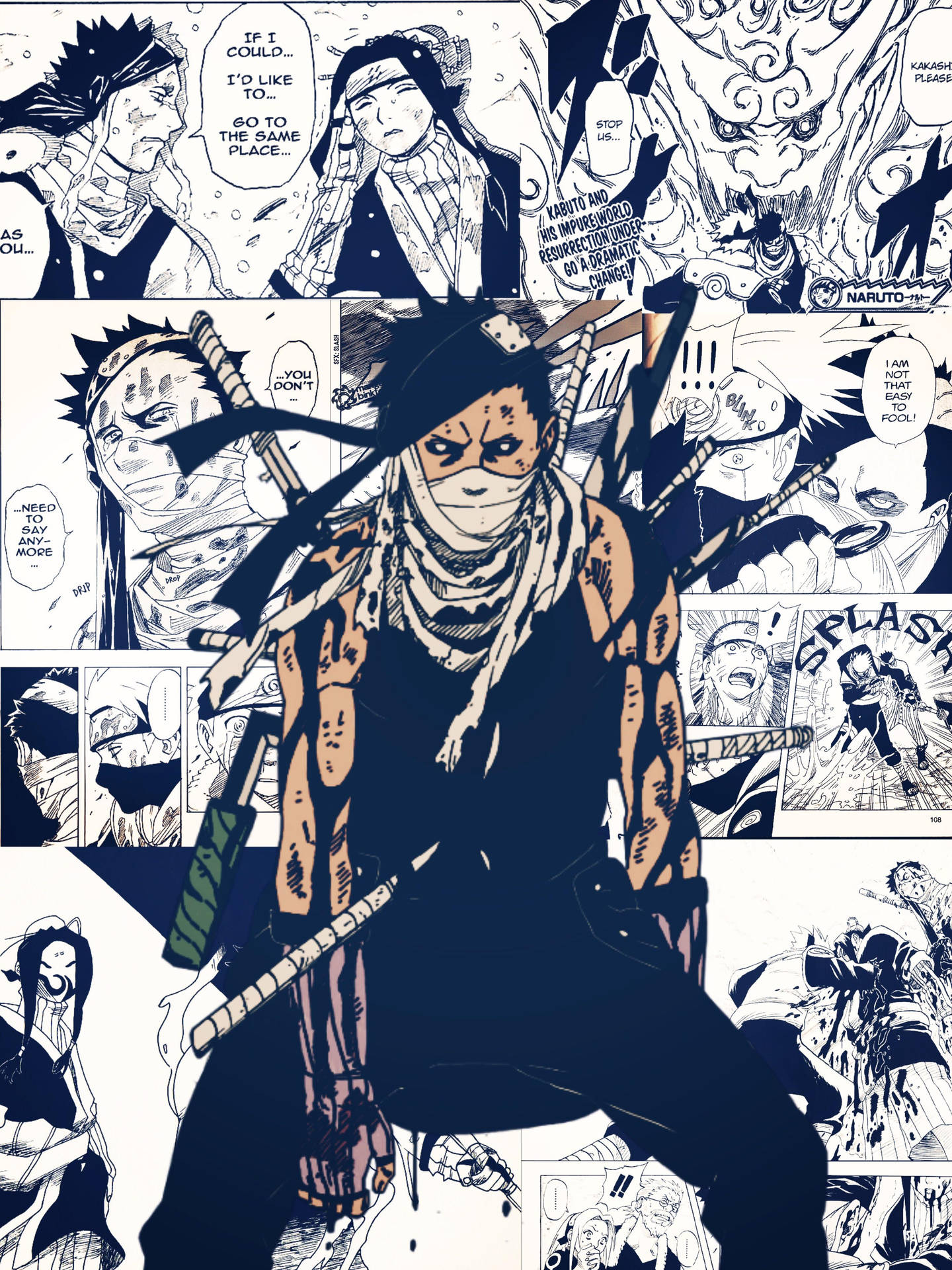 Unleashing Style With Naruto Drip: The Masked Streetwear Chic Background