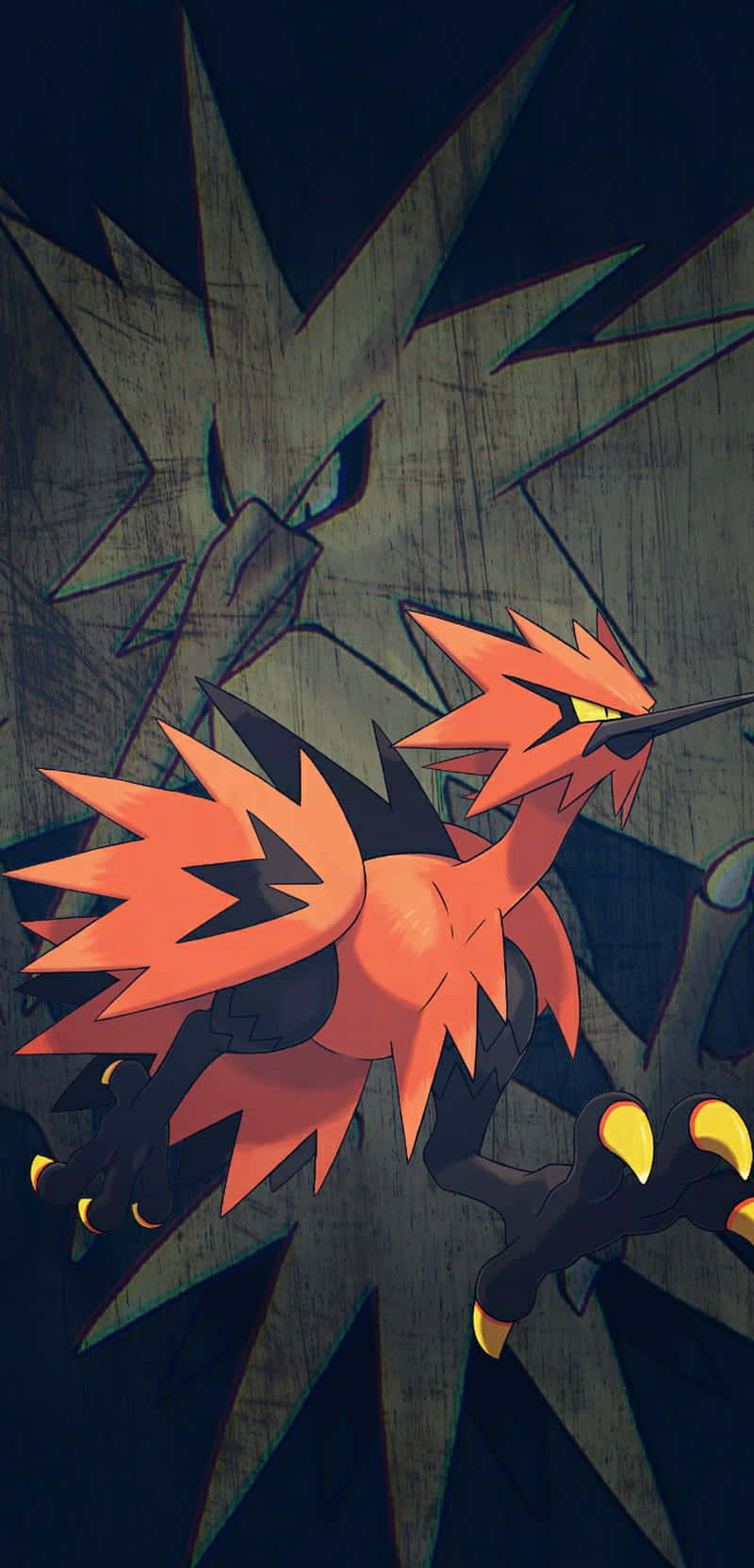 Unleashing The Power - Galarian Zapdos Background