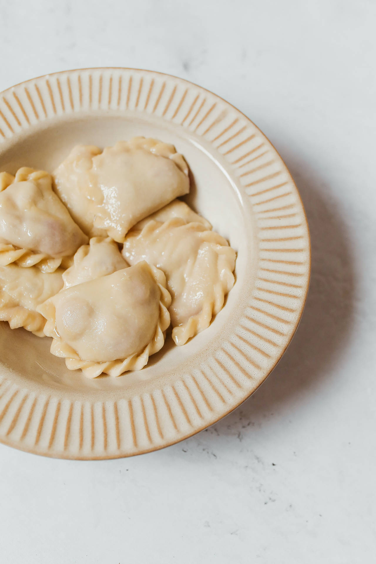 Unleavened Dough Pierogi Background