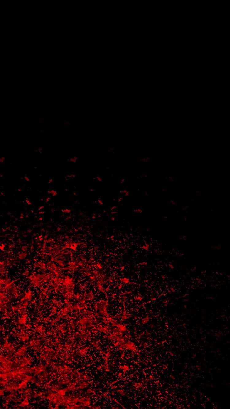 Unlimited Possibilities With Black-red Iphone Background