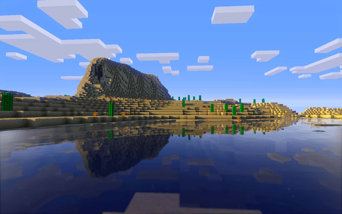 Unlock A Captivating New Look With Minecraft Shaders Background