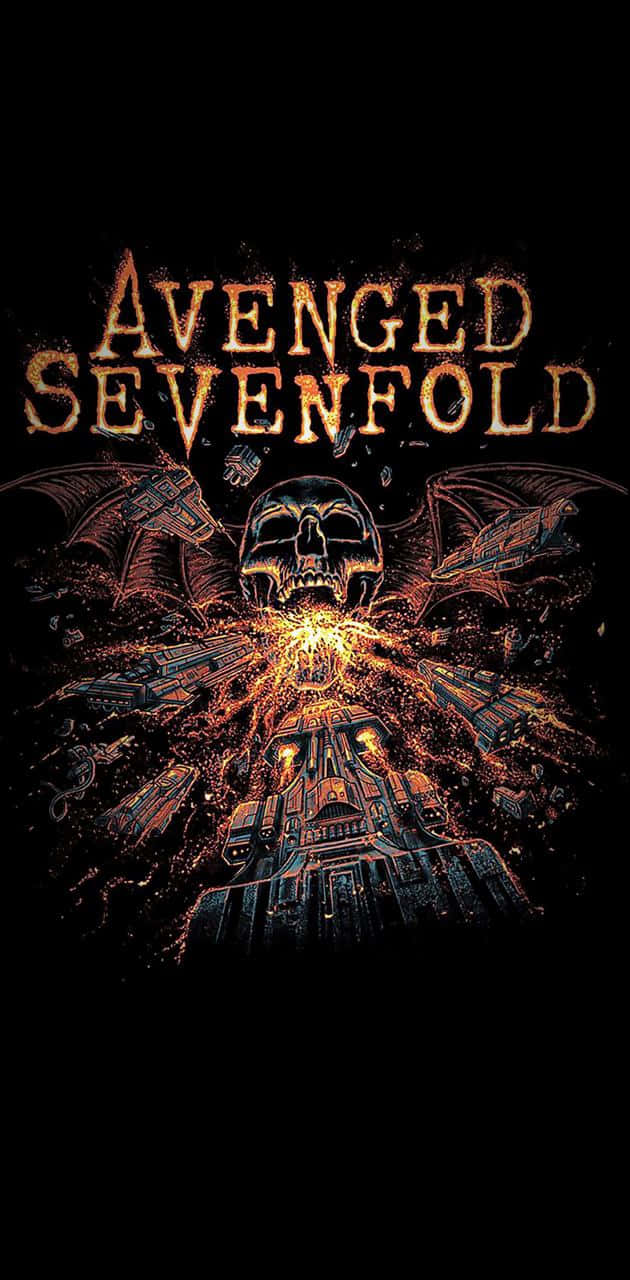 Unlock Avenged Sevenfold With Your Iphone Background