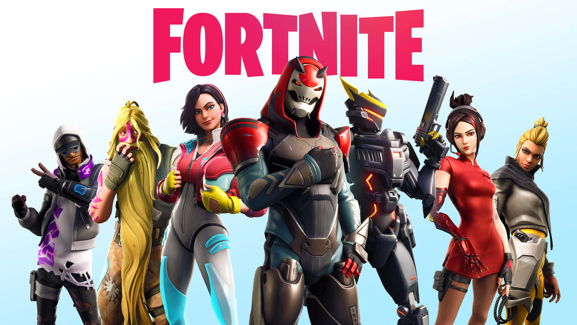 Unlock Challenges And Defend Yourself From Enemies In The Exciting Battle Royale Game Fortnite Pc Background