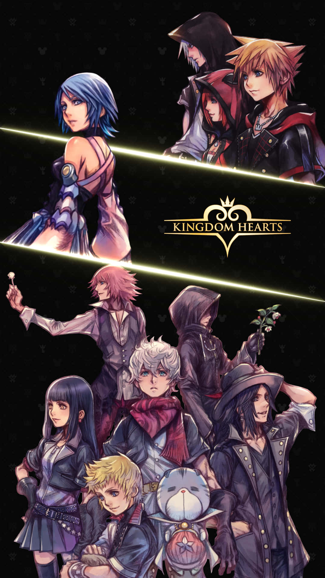 Unlock Every World With The Kingdom Hearts Phone Background