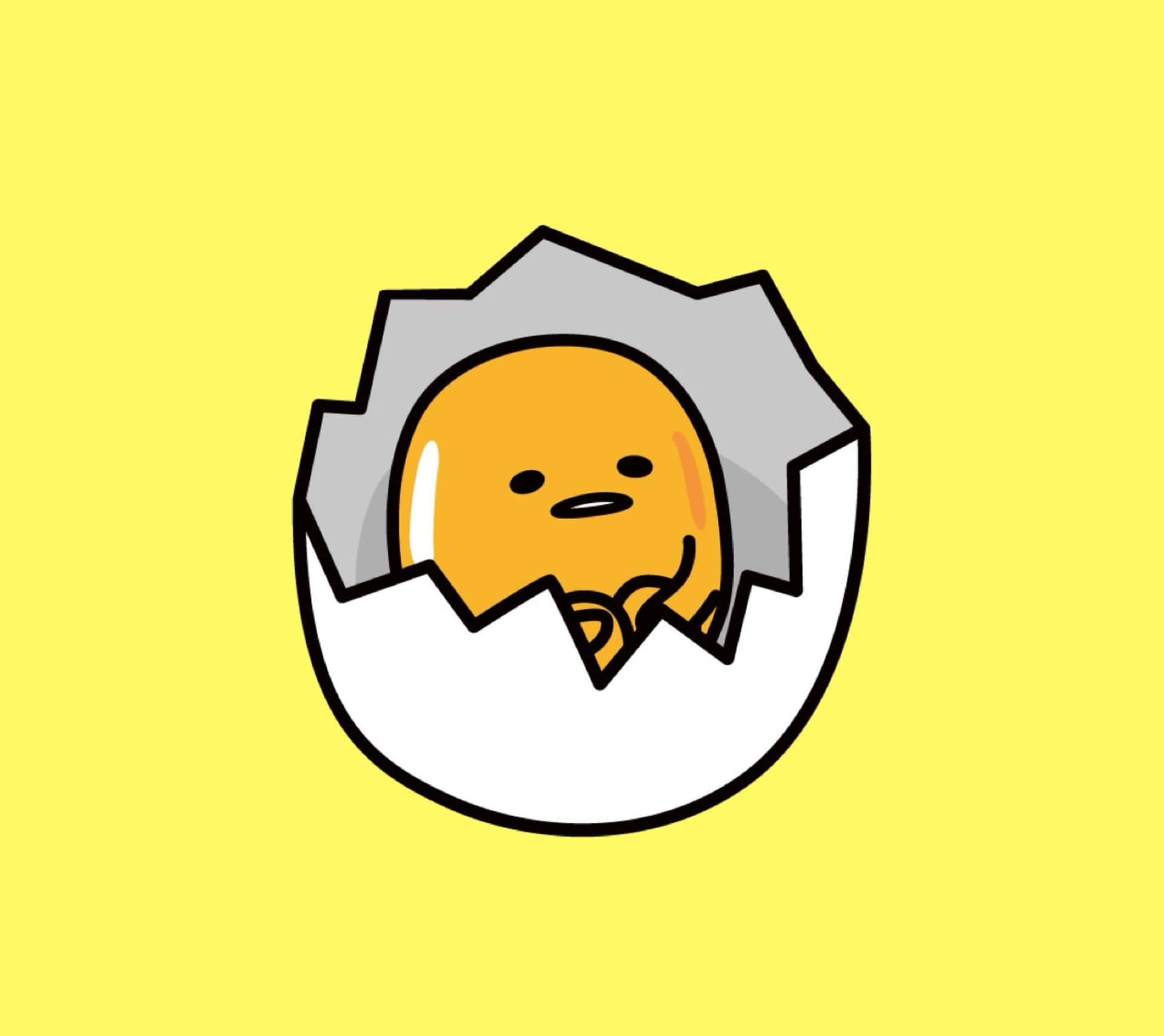 Unlock Fun With Gudetama Phone Background