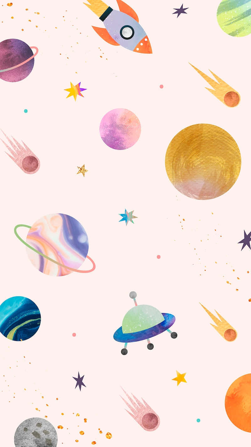 Unlock Graphic Iphone Colors Background