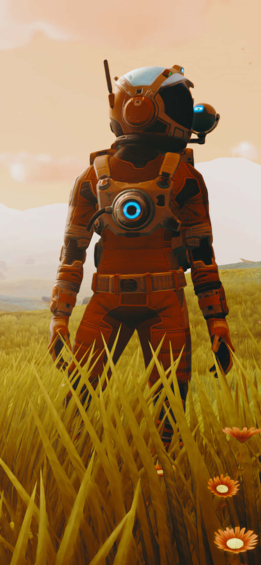 Unlock Mysteries Of The Cosmos With No Mans Sky Phone Background