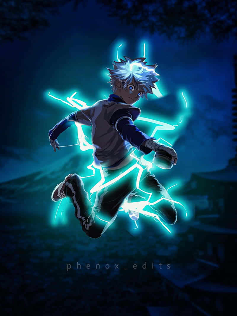 Unlock Powerful Performance With Killua Phone Background
