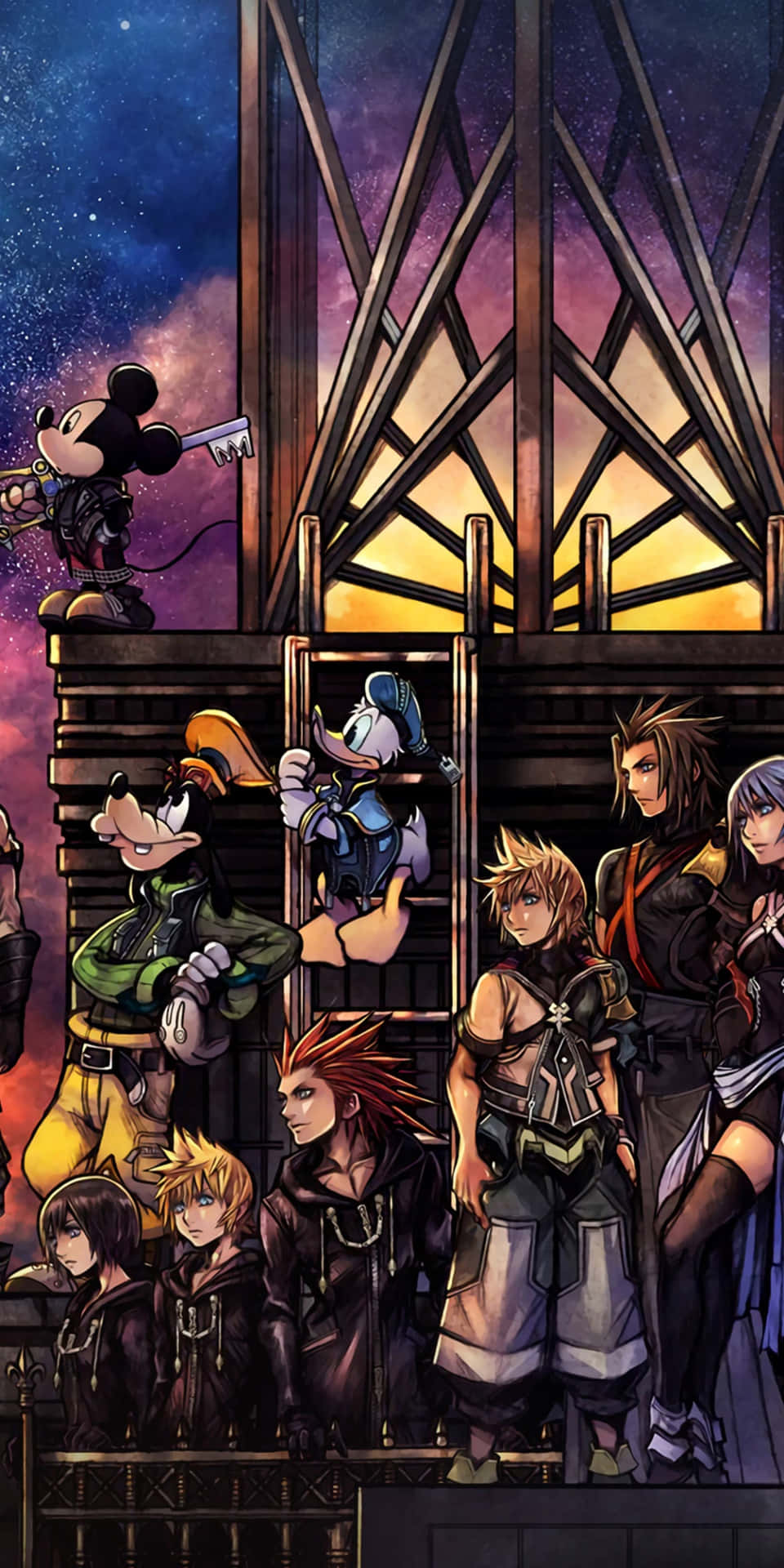 Unlock The Adventure With The Kingdom Hearts Phone Background