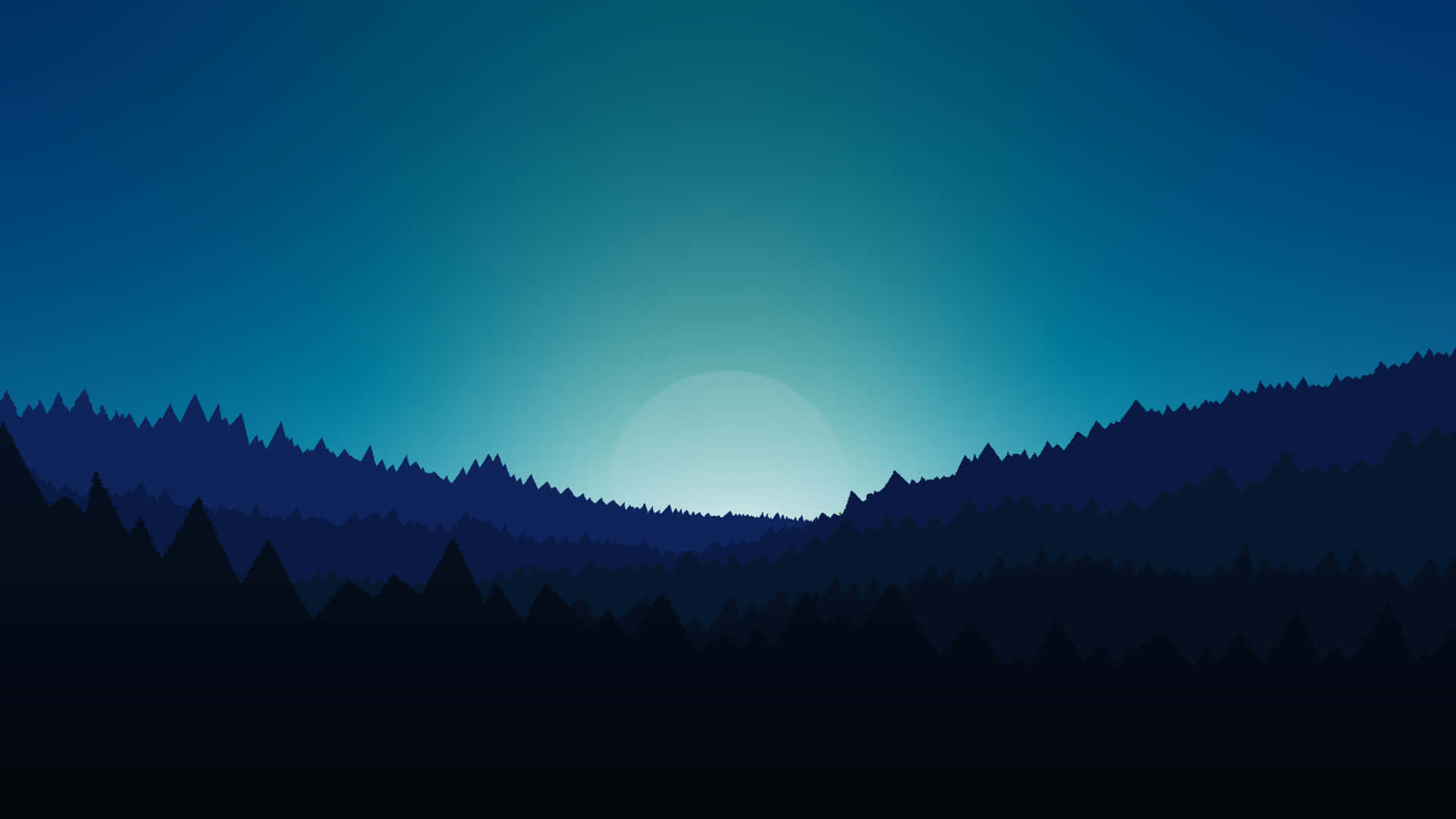 Unlock The Beauty Of The Night Forest. Background