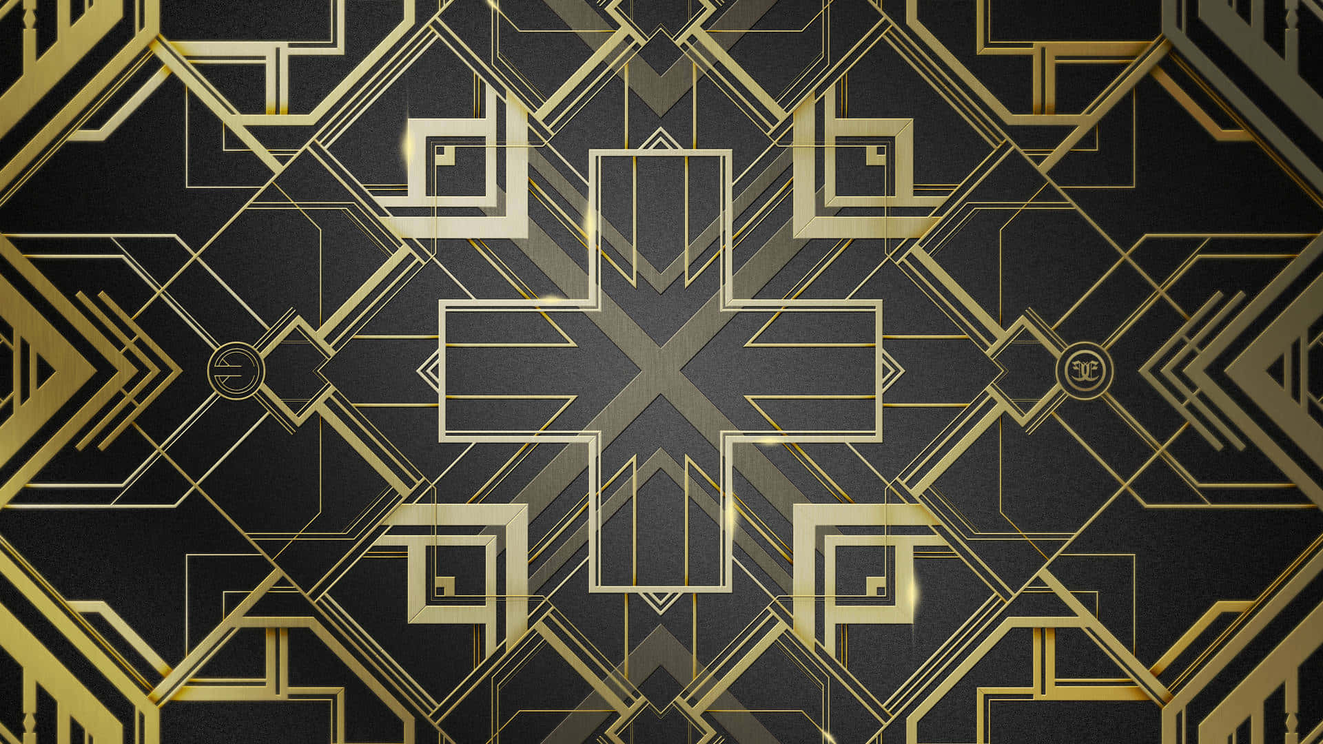 “unlock The Brilliance Of Modern Technology With The Art Deco Iphone” Background