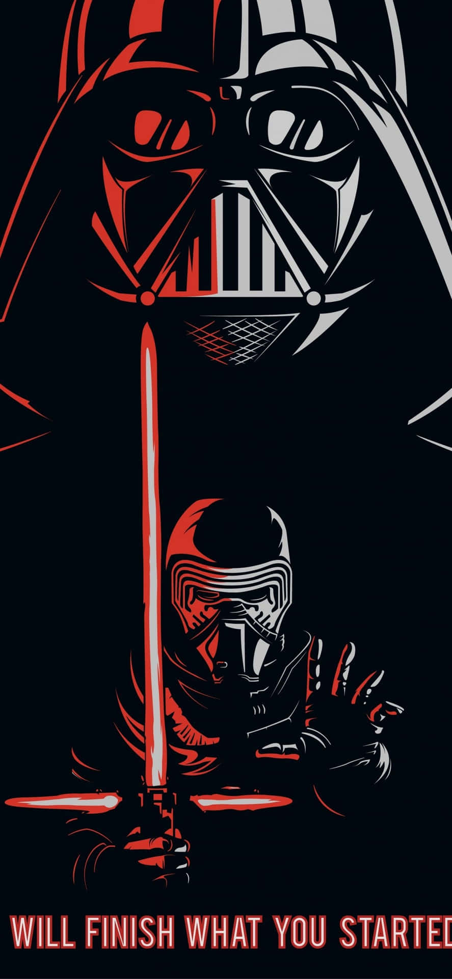 Unlock The Dark Side With The New Darth Vader Iphone Background