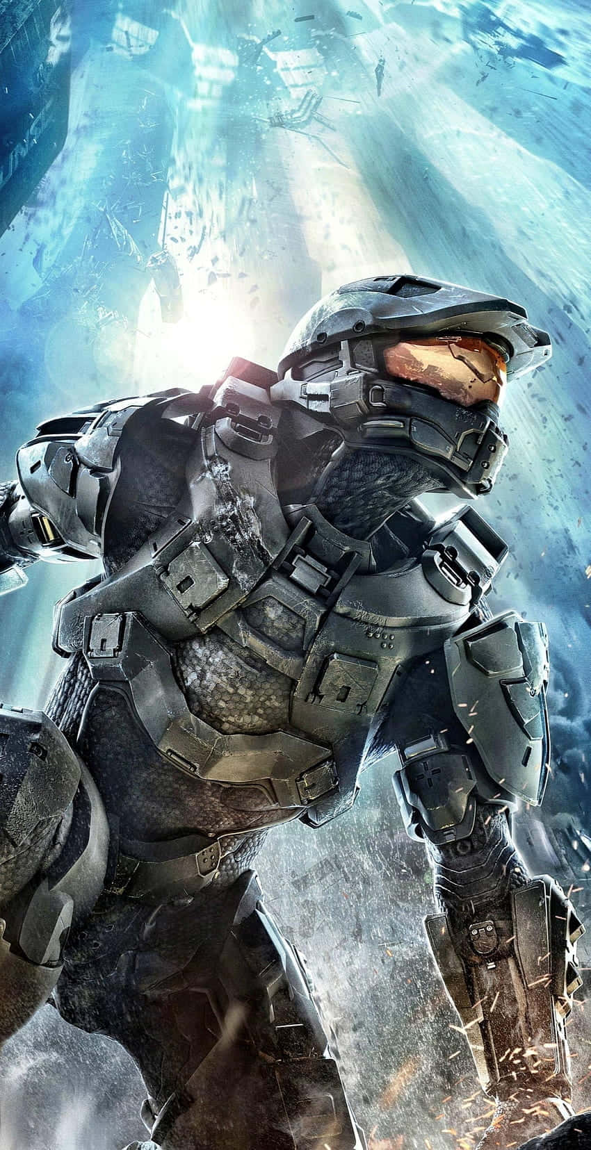 Unlock The Future With The Master Chief Phone Background