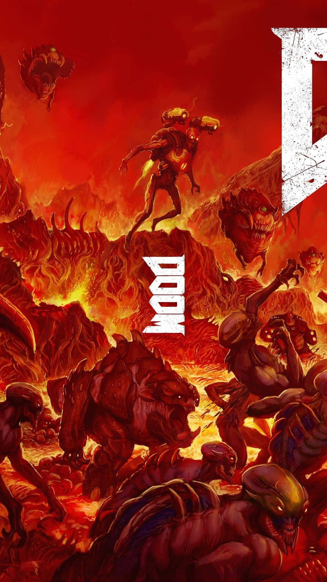 Unlock The Hell Of Doom On Your Iphone Background