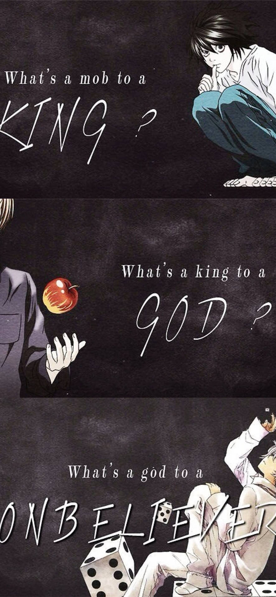 Unlock The Hidden Mysteries Of Death Note With A Dark And Mysterious Aesthetic. Background