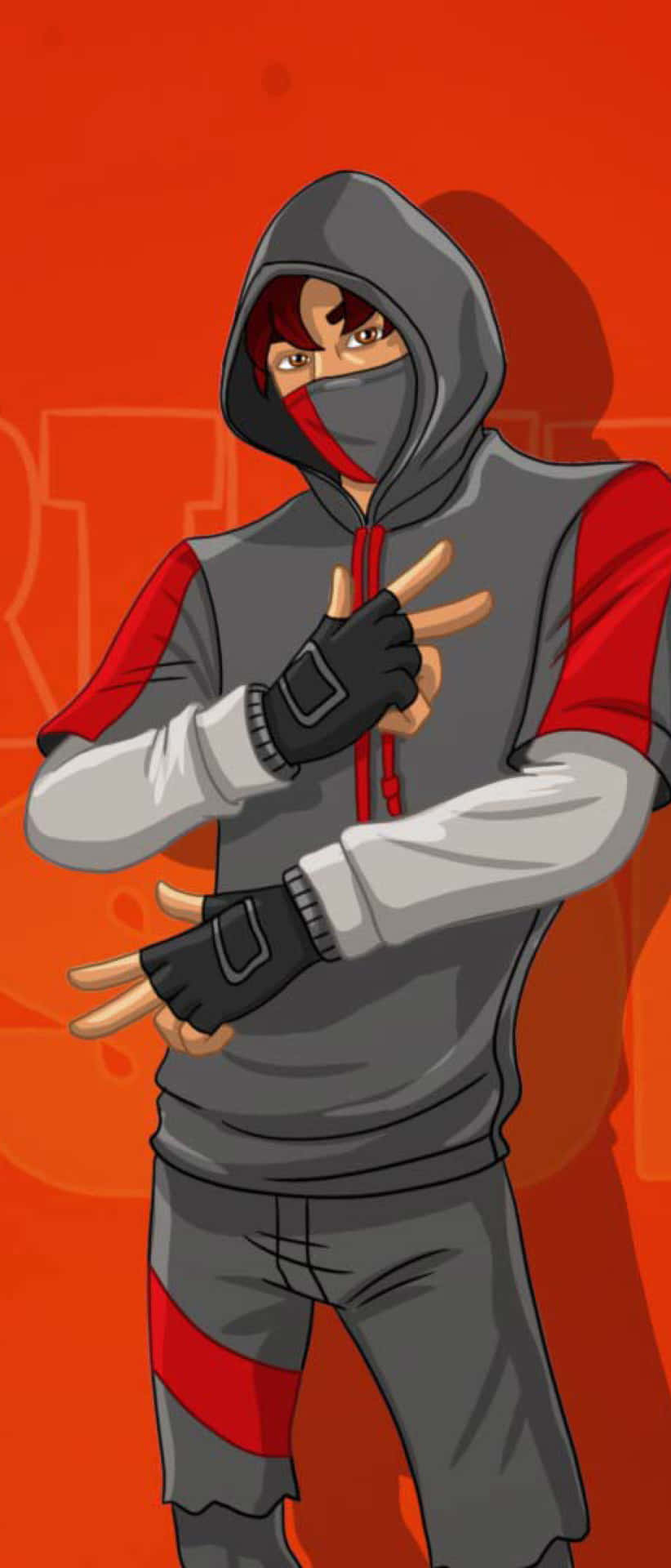 Unlock The Ikonik Skin And Look Like A Boss In Fortnite. Background
