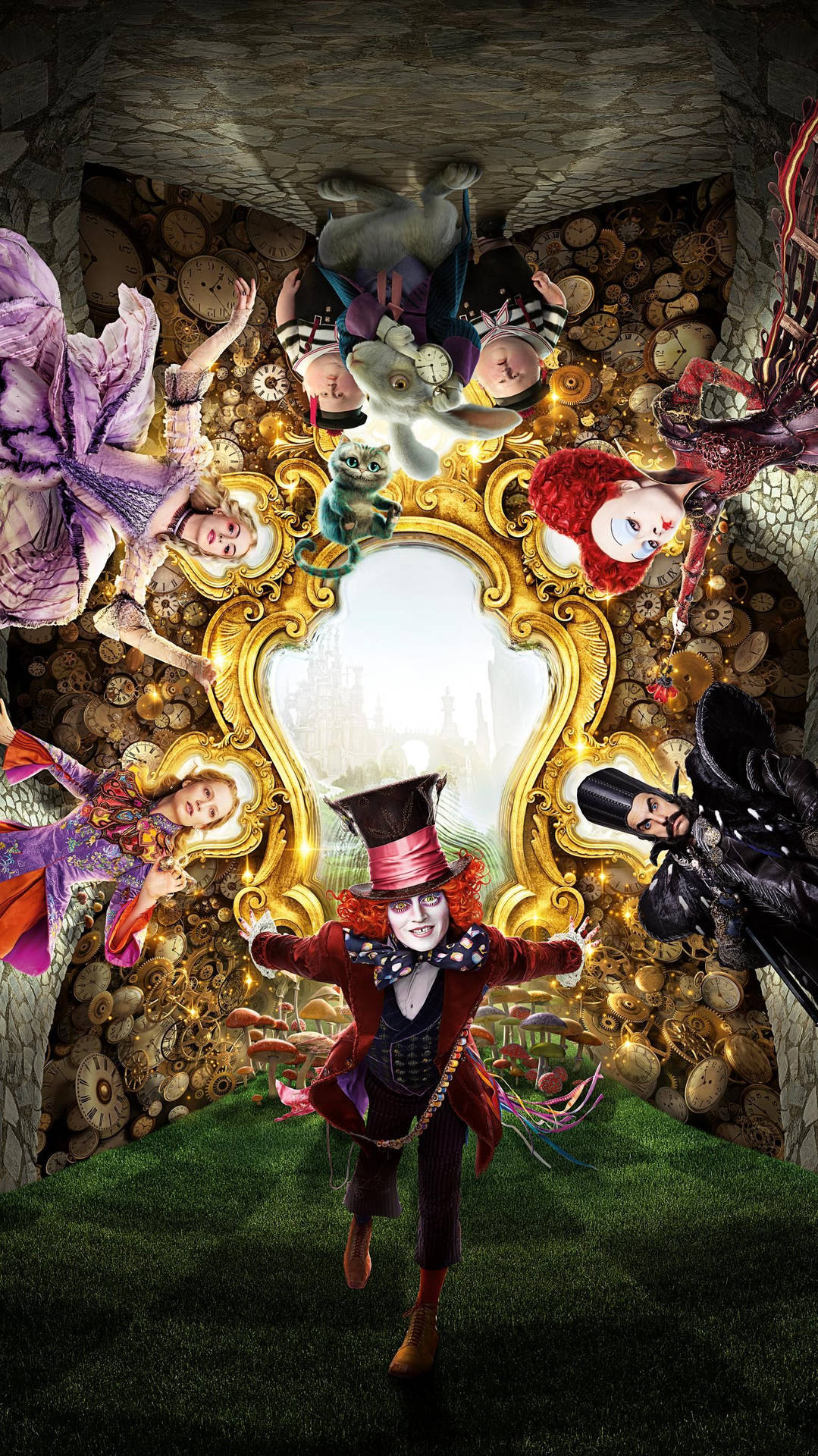 Unlock The Magic Of Alice In Wonderland Background