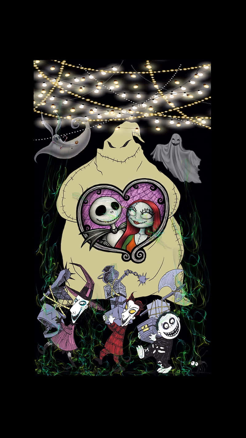 Unlock The Magic Of Nightmare Before Christmas With This Limited Edition Phone Background