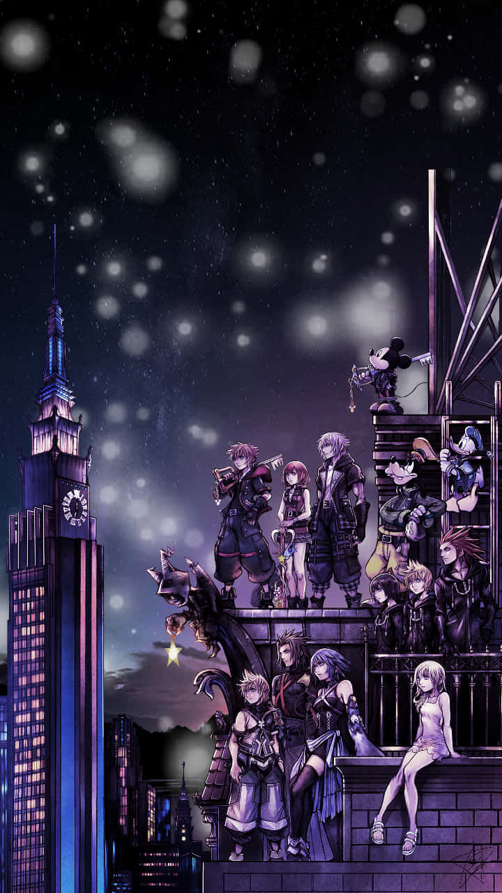 Unlock The Magic Of Sora With The New Kingdom Hearts Phone Background