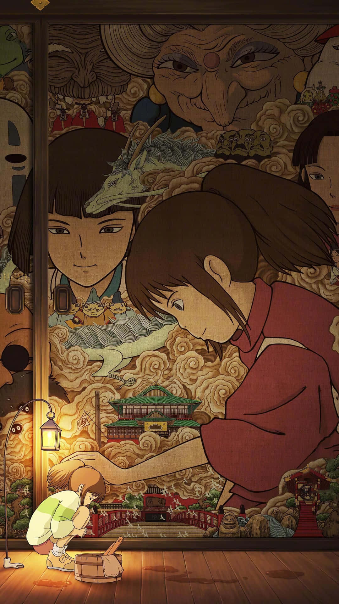 Unlock The Magical World Of Haku In Spirited Away Background