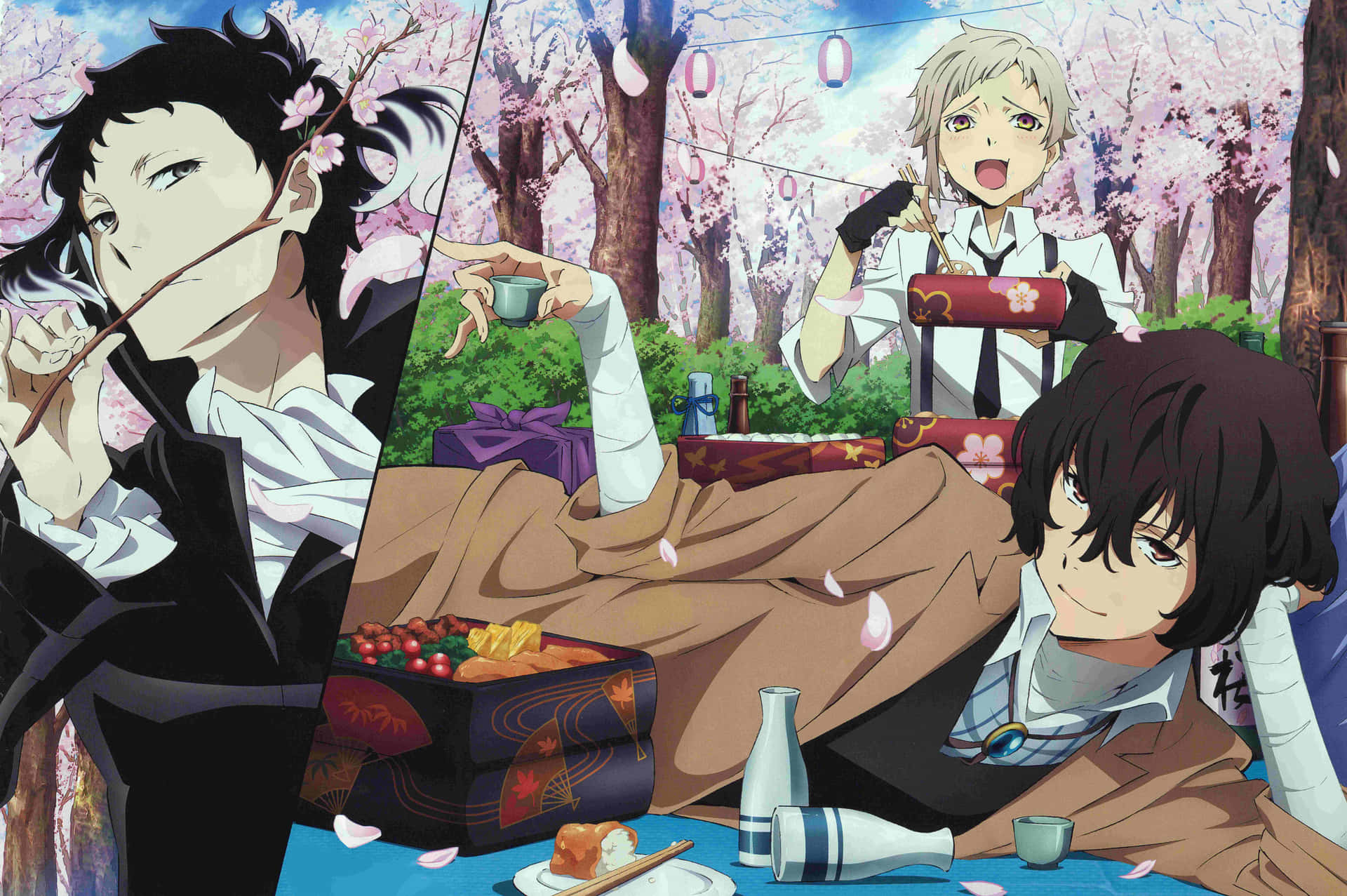 Unlock The Mysteries Of Bungou Stray Dogs Background