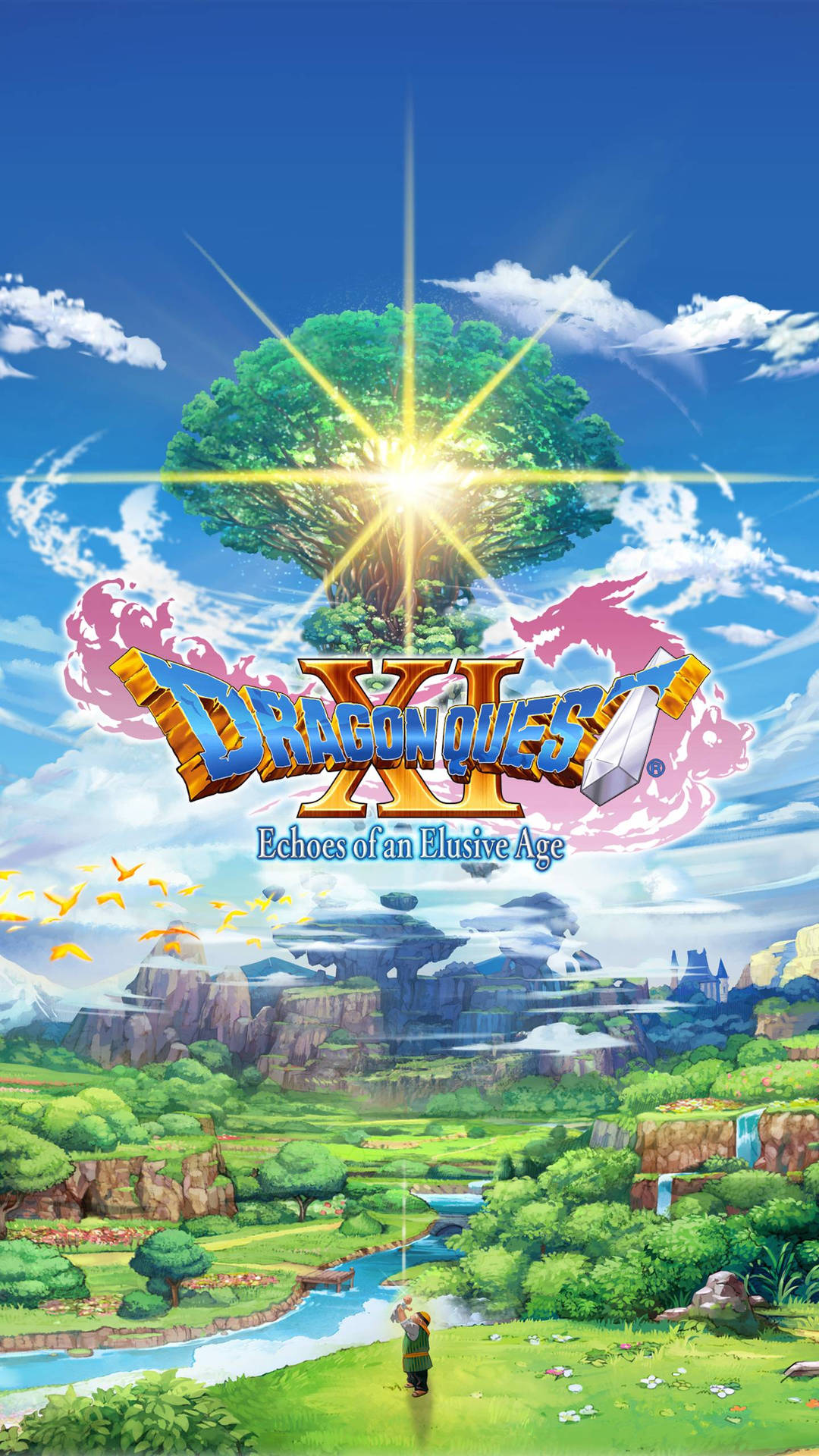 Unlock The Mystery Of Dragon Quest On Your Iphone Background