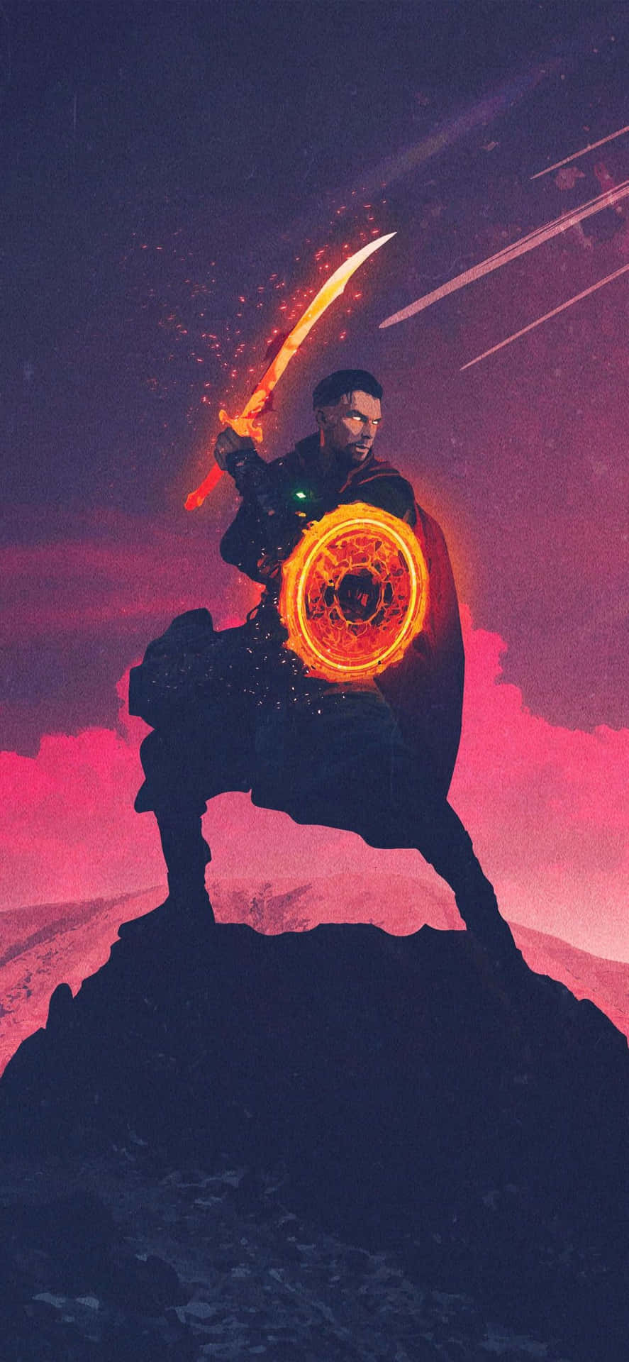 Unlock The Mystic Arts With The New Doctor Strange Iphone Background