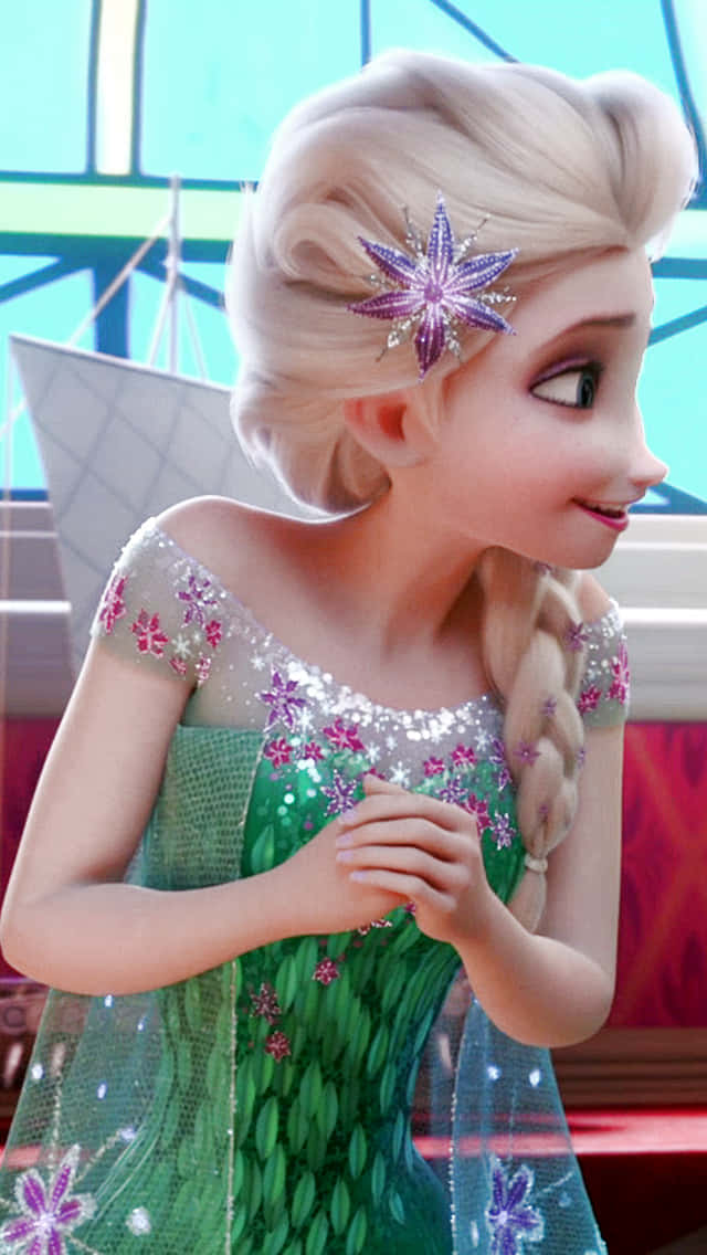 Unlock The Next Level With The Elsa Phone Background
