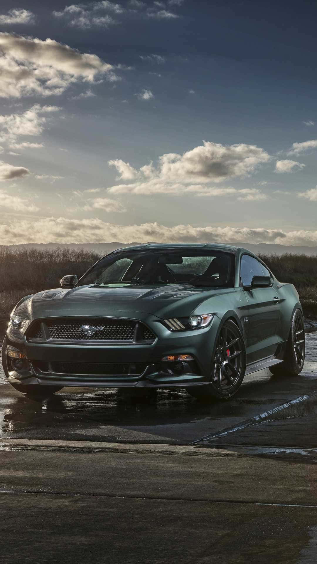 Unlock The Power Of A Mustang With An Iphone Background