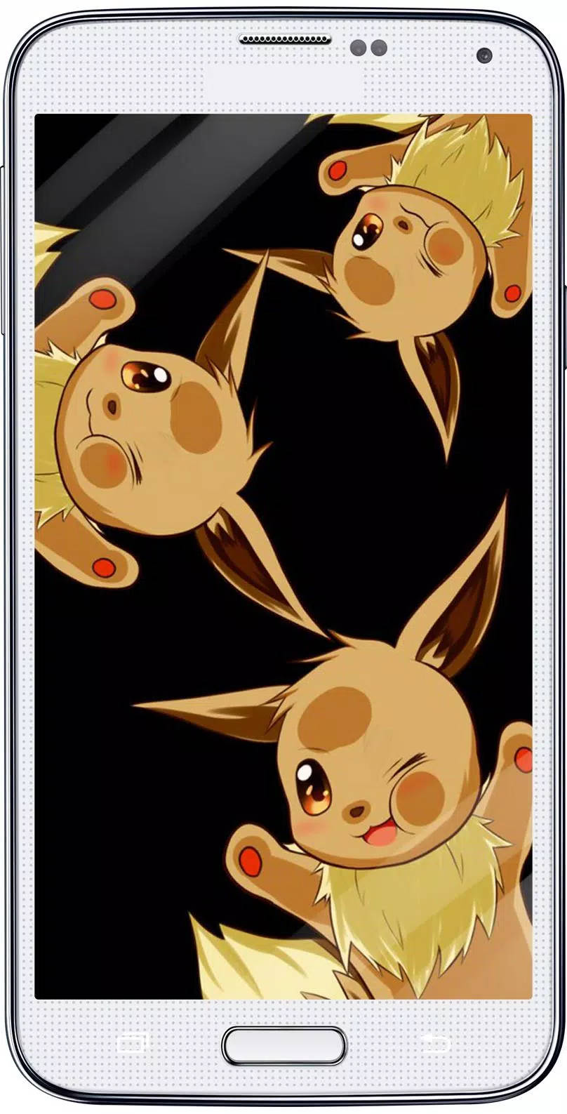 Unlock The Power Of Cuteness With An Eevee-themed Iphone. Background