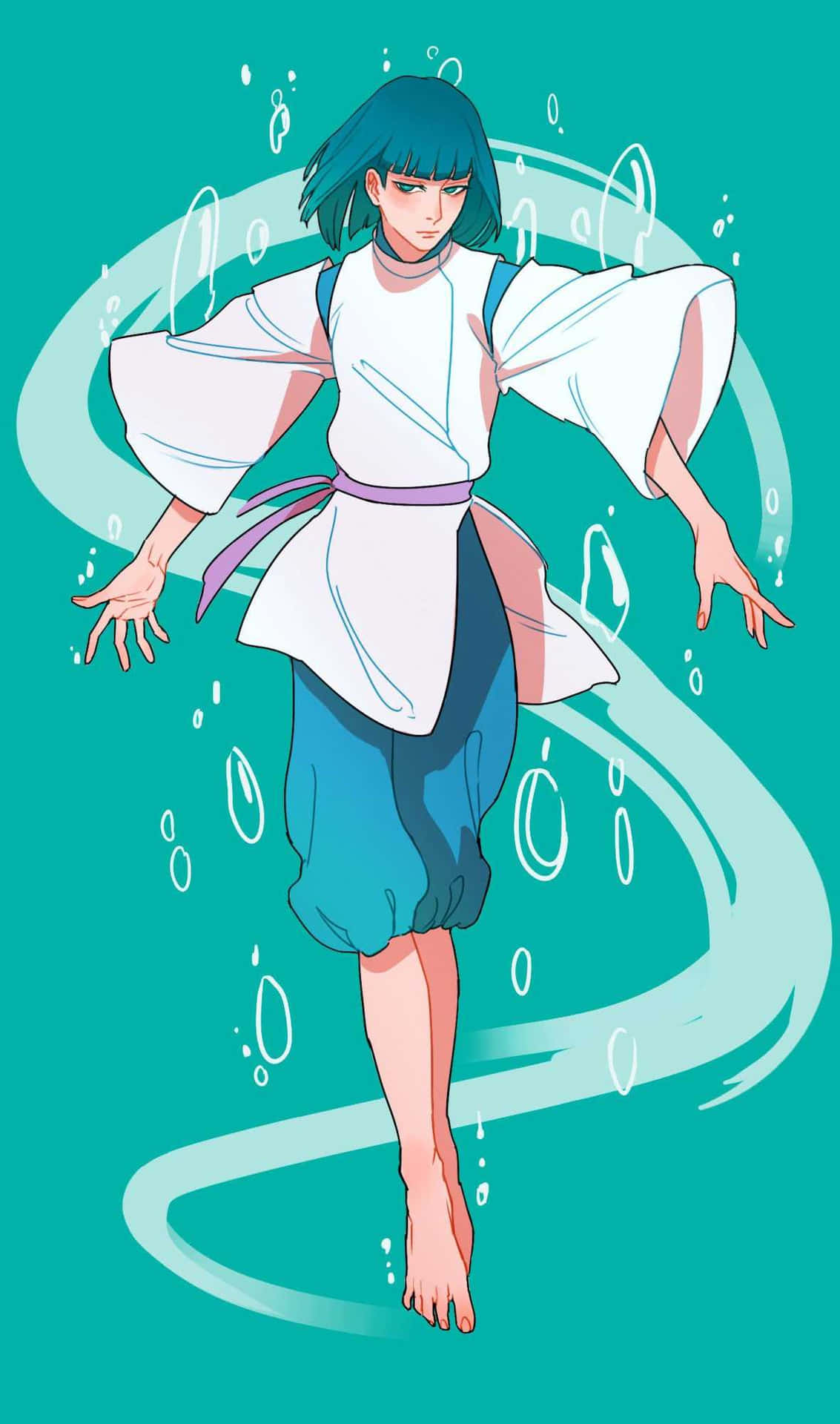 Unlock The Power Of Haku Spirited Away With The Most Advanced Phone Background